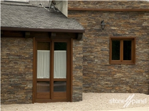 Multicolor Slate Wall Panel