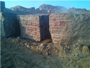 Tan Brown Granite Block, India Brown Granite