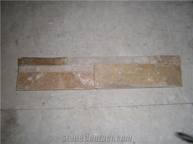 Beige Limestone Splitface Wall Stone,Home Decorative, Cultured Stone