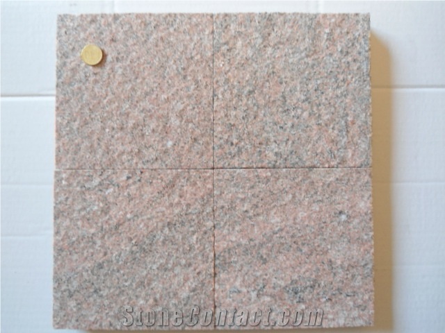 Rojo Caribe Granite Tiles, Venezuela Red Granite Tiles & Slabs