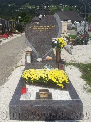 Paradiso Granite Custom Design Monument