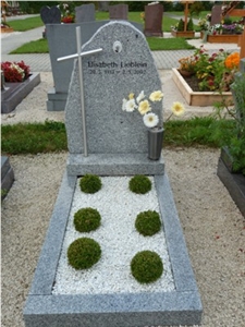 Punia Grey Granite Monument