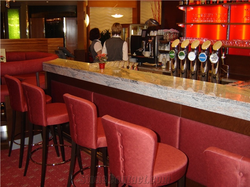 Juparana Colombo Granite Bar Top