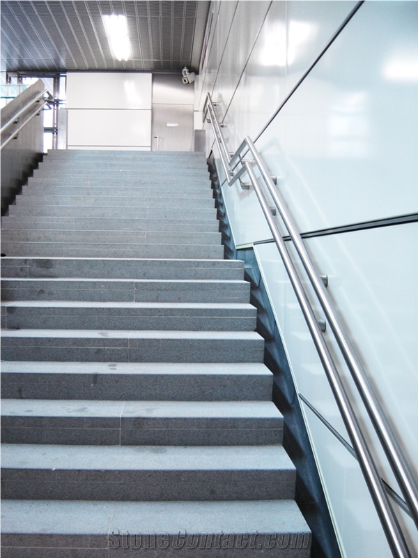 Steinwald Granite Stairs and Wall