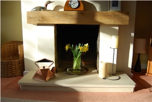 Portugese Fatima Clair Limestone Chamfer Hearth Portugese Fatima Clair Limestone Chamfer Hearth