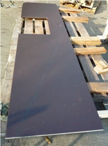 Welsh Heather Grey Slate Worktop
