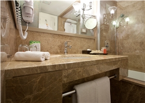 Emperador Light Marble Slabs & Tiles, Brown Marble Turkey