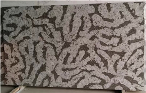 Engineered Multicolor Artificial Quartz Stone for Kitchen Countertop Using