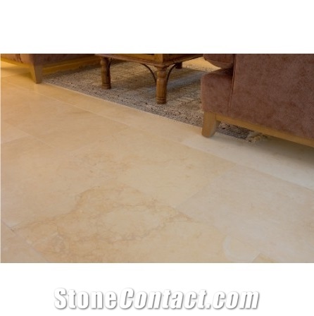 Jerusalem Gold Stone Wastani (Middle Bed) Honed Tiles