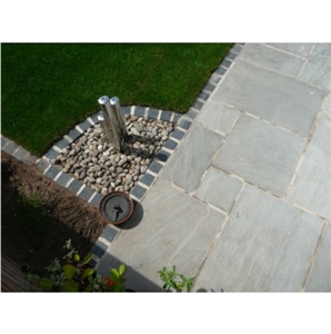 Rossendale Sandstone Riven Courtyard Pattern Rossendale Sandstone Riven Courtyard Pattern