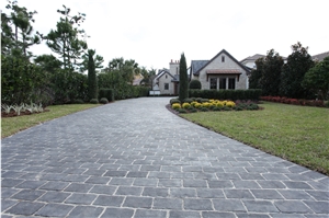Kandla Grey Sandstone Cobble Stone