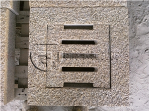 Amarelo Frades Granite Rain Water Drainage Pavers