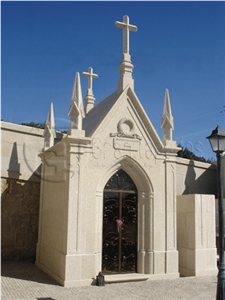 Branco Perola Granite Memorial Tombs