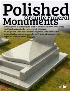 Funeral Monuments and Specialized Monuments