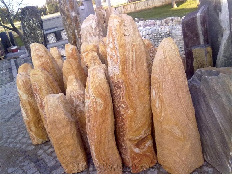 Garden Rock Columns, Boulders