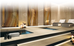Ixora Travertine Slabs & Tiles, Ivory Medium Travertine Slabs & Tiles