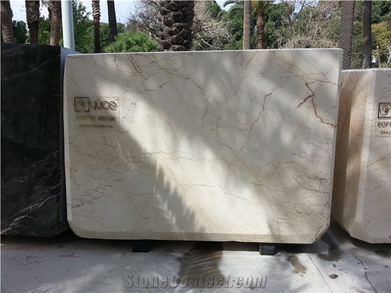 Sofita Beige Marble Block, Turkey Beige Marble