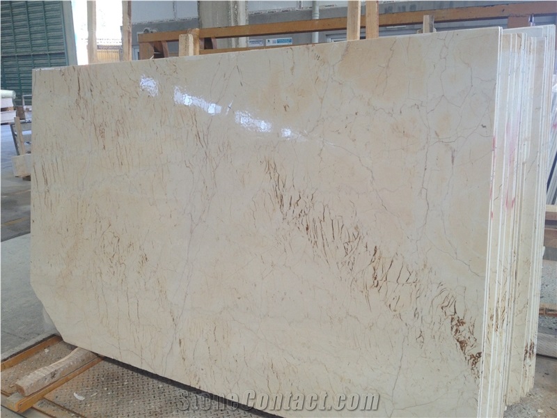 Sofita Beige Slab, Beige Marble Turkey Tiles & Slabs