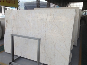 Sofita Beige Slab, Beige Marble Turkey Tiles & Slabs