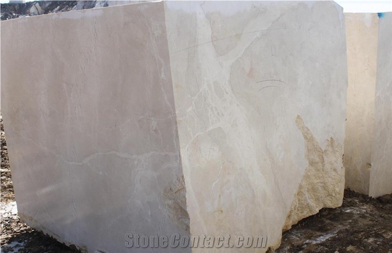 White Magic Marble Block, Turkey White Marble