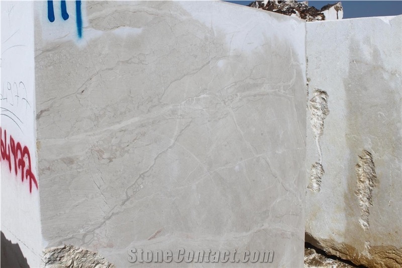 White Magic Marble Block, Turkey White Marble
