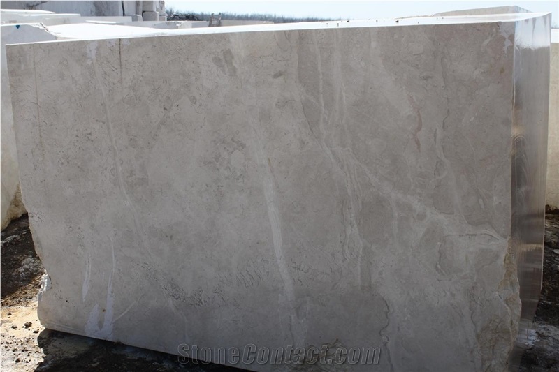 White Magic Marble Block, Turkey White Marble
