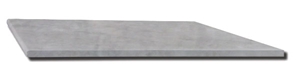 Nuvola Marble Square Edge Coping, Nuvolato Classico Grey Marble Pool Coping