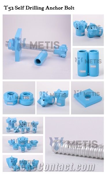 T52 Self Drilling Hollow Rock Bolt