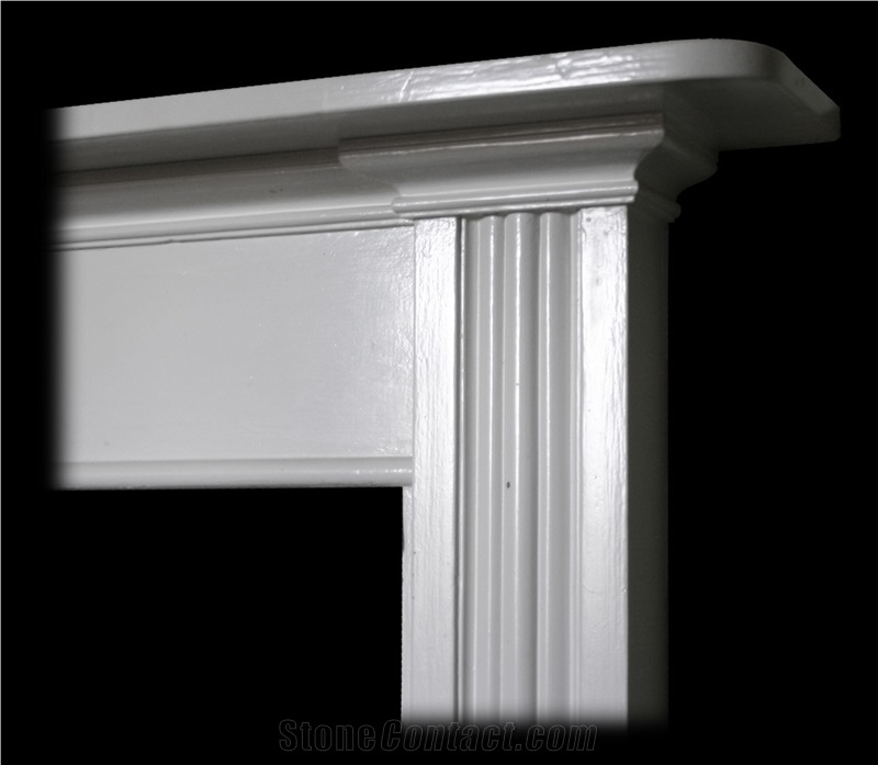 Reclaimed Regency Grey Sandstone Fire Surround