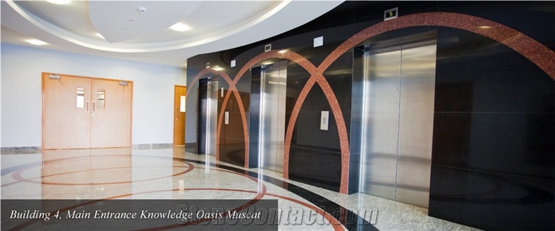 Granite Floor Pattern and Wall Application