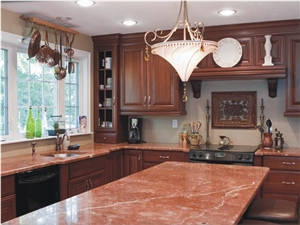 Rosso Galiano Marble Countertop