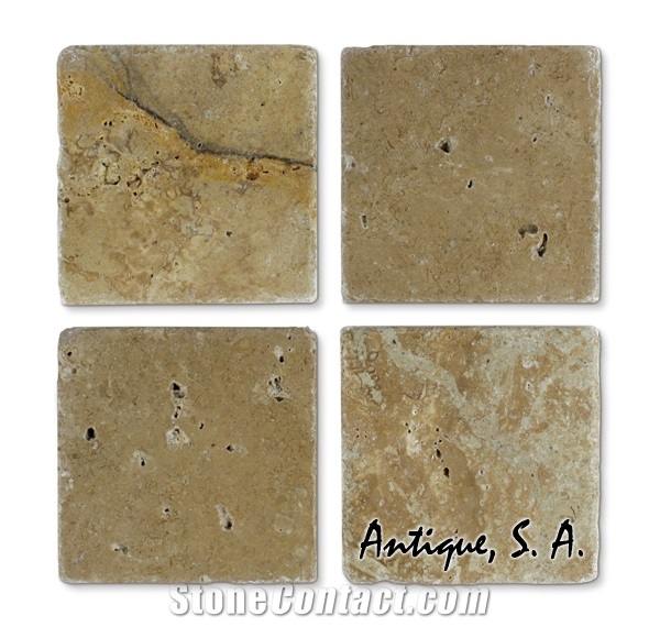 Tumbled Chocolate Travertine