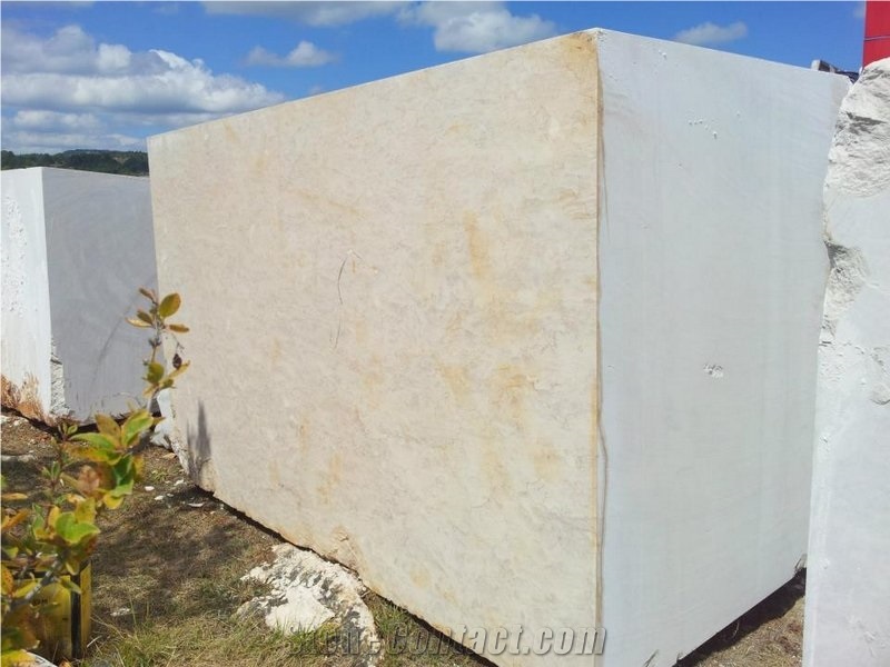 Crema Valencia Marble Block, Turkey Beige Marble