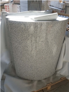 China Beige Granite Columns,Columns Bases and Tops