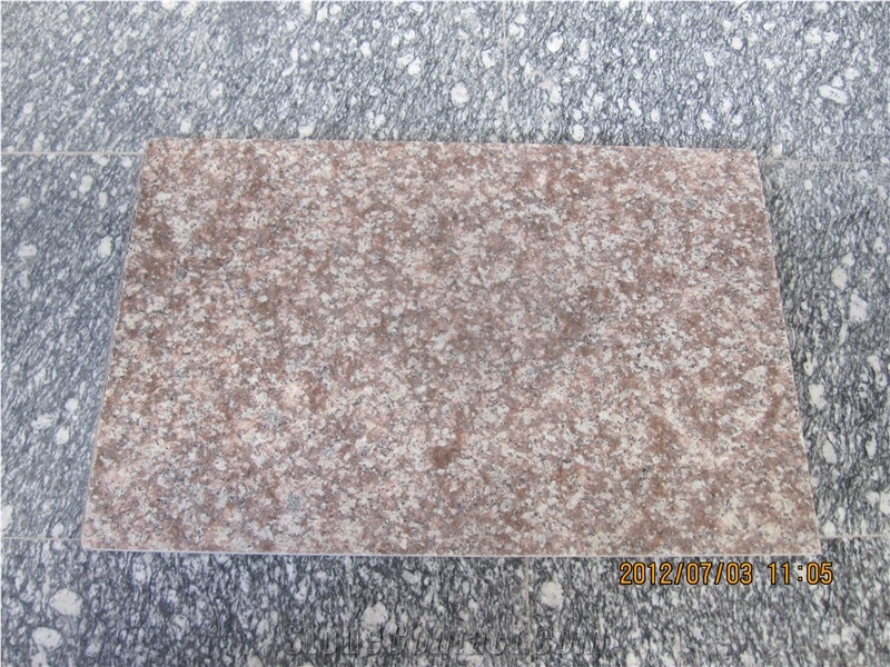 China Peach Red G687 Granite Stairs & Steps,China Blossom Red Granite,Pink Granite Steps