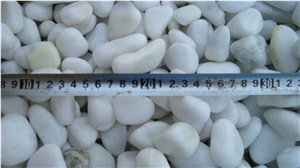 China Snow White Pebble & Gravels