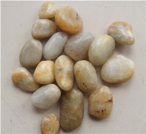 China Yellow Pebbles & Gravels