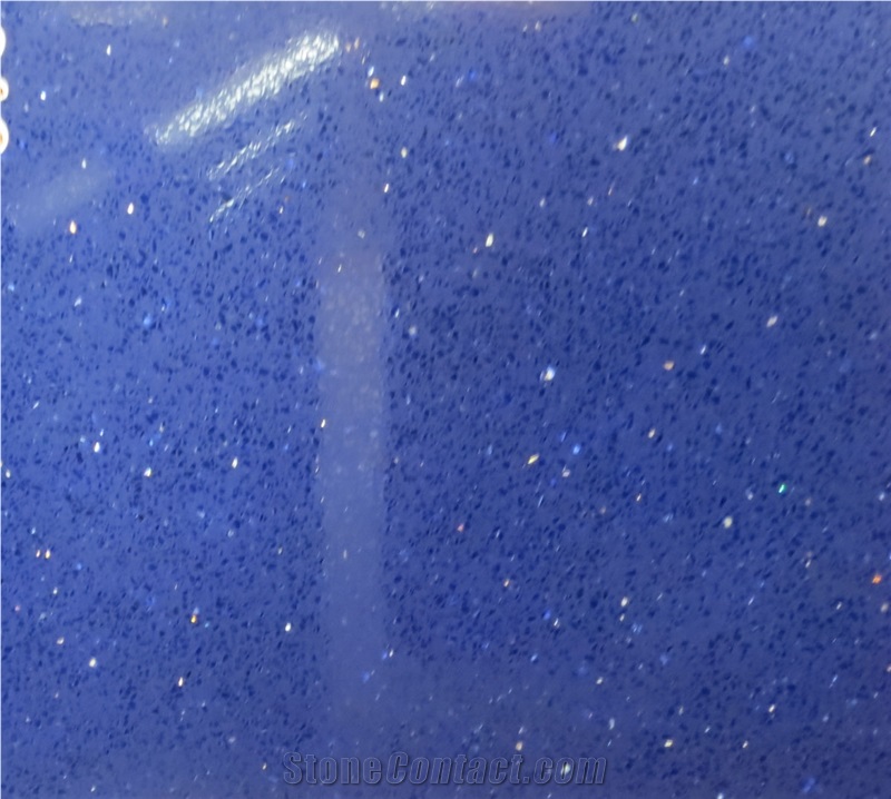 Dark Blue Manmade Stone,Quartz Stone Slabs & Tiles