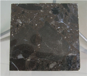 Dark Emperador Brown Color Manmade Stone