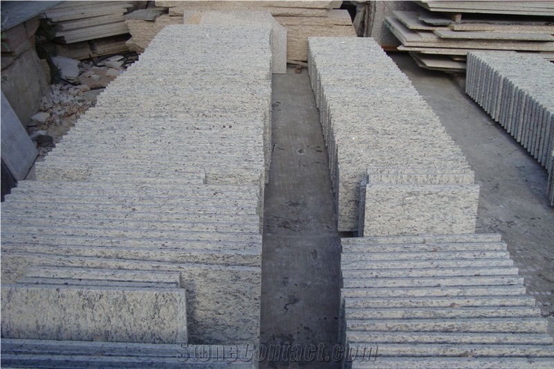 Giallo Cecilia Granite,Brazil Yellow Granite Tiles & Slabs