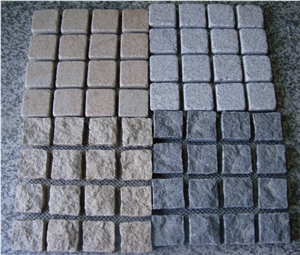Granite Paving Stone,Grey and Yellow Paving Stone