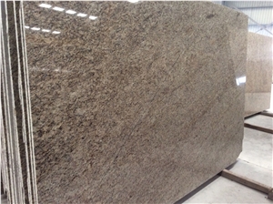 New Giallo Ornamental Granite Slabs & Tiles, Brazil Yellow Granite
