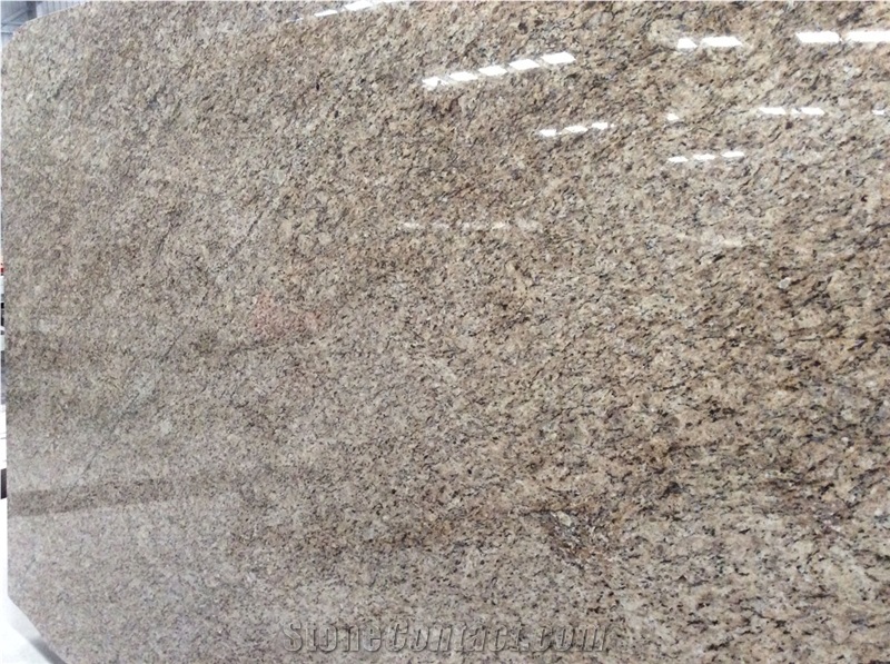 New Giallo Ornamental Granite Slabs & Tiles, Brazil Yellow Granite