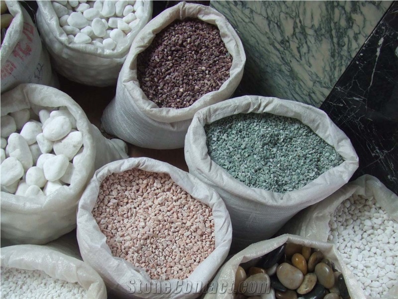 Red Pebbles and Gravels