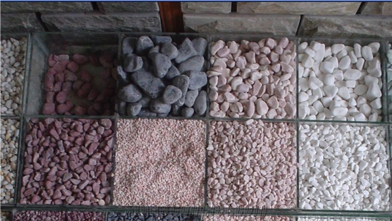 Red Pebbles and Gravels
