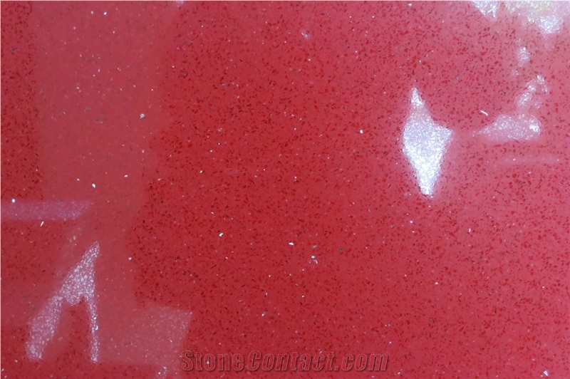 Red Quartz,Engineered Stone,Artificial Quartz Slabs & Tiles
