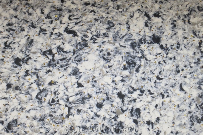 Tiger Lines Quartz,Yellow Engineered Stone Slabs & Tiles