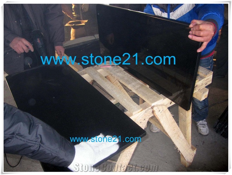 Absolute Black Granite Tombstone,Shanxi Black Granite Monument & Tombstone
