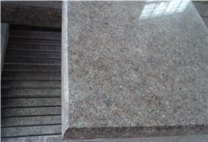 Almond Mauve Granite Countertop,Owned Quarry Of Almond Mauve Granite