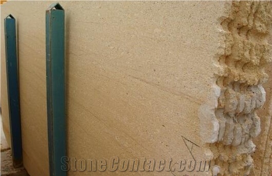 Amarillo Fosil Limestone Slabs & Tiles, Spain Yellow Limestone